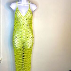 NEW…Lime 🟢 knit dress size 2X from Forever21 PLUS